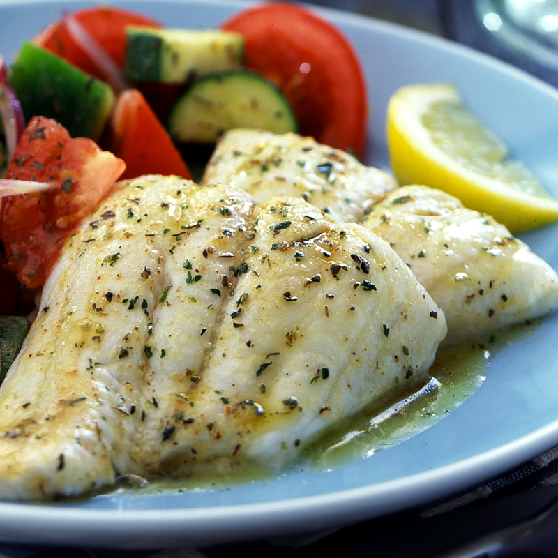 DinnerTime Tilapia with Savory Herb Butter