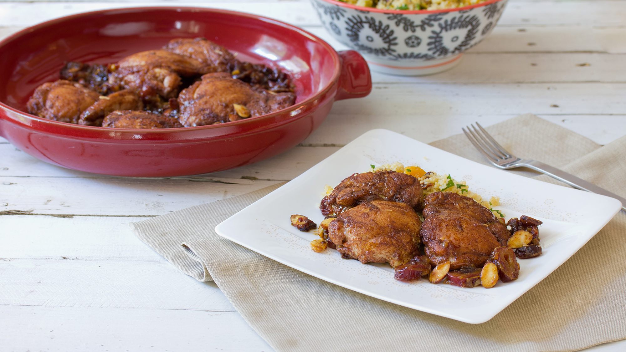 DinnerTime Cinnamon Spiced Moroccan Chicken